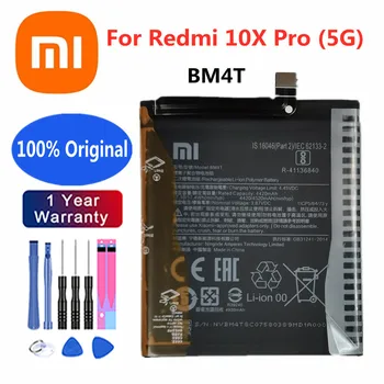 100% Eredeti, Új, Magas Minőségű Xiao Mi BM4T Csere Telefon Akkumulátora A Xiaomi Mi Redmi 10X Pro 5G 4520mAh Akkumulátorok Volta
