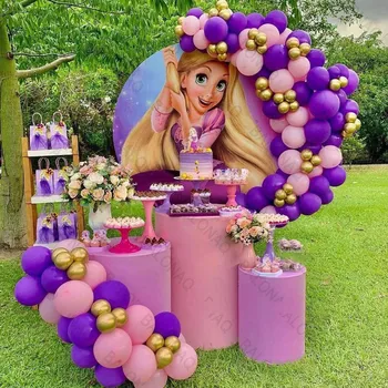 1Set Disney Aranyhaj Hercegnő Fólia Lufi Happy Birthday Party Kellékek, Dekoráció, Baba Zuhany Gyerek Faovr Kusza Ballon Globos