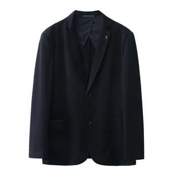5618-2023 Őszi-téli új termék, férfi öltöny üzlet hétköznapi egyszerűség rács egyetlen nyugati kabát férfi felső kabát