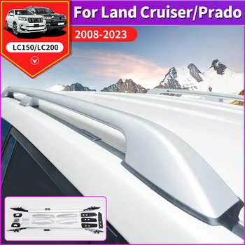 A 2008-2021 Toyota Land Cruiser 200 LC200 Prado 150 Lc150 Fj150 Tető Wrap Vagy csomagtartóra Kereszt Vasúti Vasúti Utazási Kellékek
