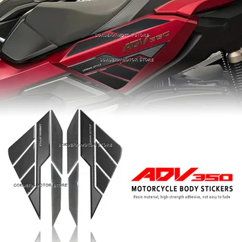 A Honda ADV350 2022 2023 Motorkerékpár Test Matricák, 3D Műgyanta Matrica Őrök Oldalon Underseat, Csúszásmentes, Dekorációs Matrica