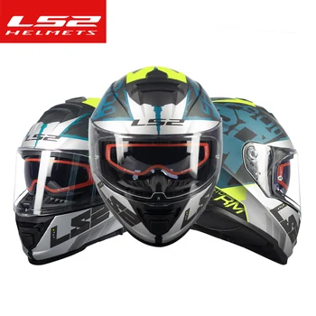 Eredeti LS2 FF800 bukósisakot ls2 VIHAR teljes Sisak kaciga casco moto capacete a köd-ingyenes rendszer