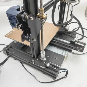 Funssor Anycubic Kobra Go 3D-s nyomtató kettős Z tengely vezető csavar upgrade kit kettős Z tengely motor Y-típusú kábel készlet Dolgozik kobra