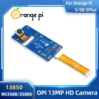 Hivatalos Narancs Pi 13MP Kamera 13850 Gyújtótávolság 3000mm a RK3358/3358S OPI 5 / 5B / 5 Plus HD Kamera Modul