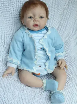 Ingyenes szállítás az ÚJ hot salerealistic reborn baba nagykereskedelmi újszülött babák divat baba igazi puha, gyengéd érintés