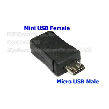 Ingyenes szállítás Mini Méretű Mikro Férfi-Női Mini USB-Adapter 5Qty /sok