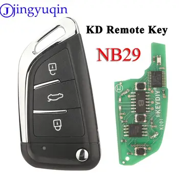 jingyuqin 3 Gomb NB29 NB29-Fém KD Univerzális Távirányító NB Sorozat Kulcs KD900 KD-MAX URG200 KD-X2