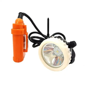 KL3.6LM LED Bányászati Fényszóró Újratölthető Biztonsági robbanásbiztos Bányász Sisak, Sapka Lámpa