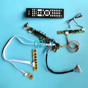 LCD kijelző Analóg TV Vezérlő Testület LM185WH2 M185XTN01 M185XW01 30 Pin LVDS Kit 18.5