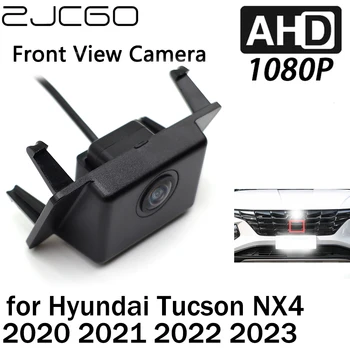 ZJCGO elölnézet LOGÓ Parkolás Kamera AHD 1080P éjjellátó Hyundai Tucson NX4 2020 2021 2022 2023