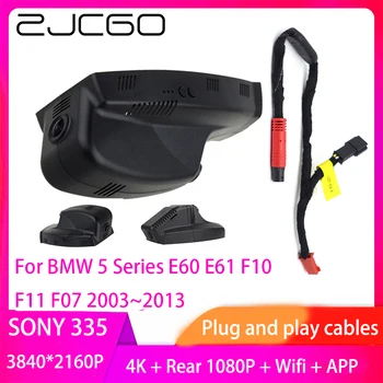 ZJCGO Plug and Play Autó DVR Kamera 4K UHD 2160P Videó Felvevő BMW 5-ös Sorozat E60 E61 F10 F11 F07 2003~2013