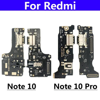 Új USB Töltő Dokkoló Csatlakozó Aljzat Port Csatlakozó Xiaomi Redmi Megjegyzés 10 Pro 5G 10 Mikrofon Mikrofon Modul